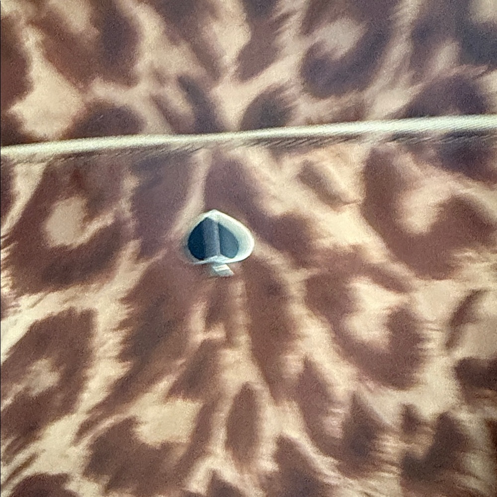 Kate Spade Tan Animal Print Backpack - Picture 2 of 4